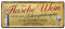 Blechschild Wein Lebensphilosophie- Dekoration Idee - Schild mit witzigen Spruch von Louis Pasteur für Weinkenner - Geschenk für Weingenießer - Deko Küche, Weinkeller, Weinbar, Weinlaube - 28x12cm