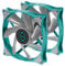 Iceberg Thermal IceGALE Xtra 140mm PWM Ball Bearing High Performance Case Fan ((2-Pack) Teal)