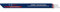Bosch Professional 1x Lame de scie sabre Expert `Hard Nail Pallets` S 1122 CHM (pour Bois avec métal dur, Longueur 225 mm, Accessoires Scie sabre)