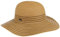 Lipodo Servilla Schlapphut - Strohhüte - Sommerhut mit Breiter Krempe und Sonnenschutz - Damen - Frühjahr/Sommer Natur-braun M (56-57 cm)