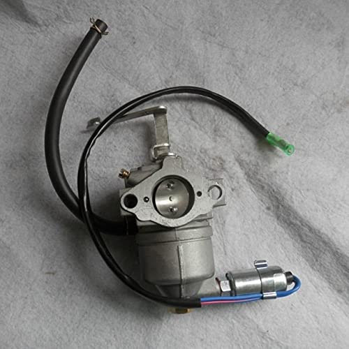VLIZO Parti sostituibili- MZ360 CARB con SOLENOIDE Compatibile con Yamaha MZ340 EF5200 EF6600 YG6600 YAMAKOYO PT6700 5KW GENERATORE CARBURATORE 7RH-14101-21 7CU-E4101-00