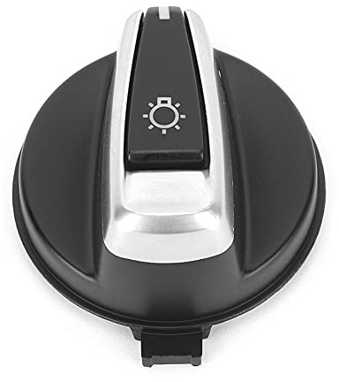 Interruttore Fari Auto e Manopola di Controllo - Compatibile con 3 Series 318 320 325 330 335 - Copertura in ABS Elegante