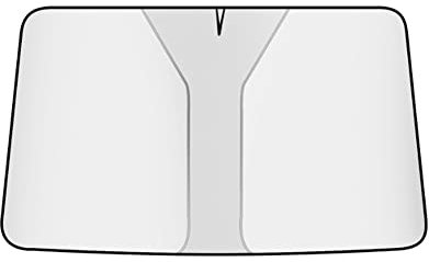NANNUT Parasol Parabrisas Delantero de Coche, Bloques de Aislamiento Protección Completa UV, Visera Parasol Plegable, Accesorios de Decoración de Interiores, para BMW X4 M X4 X3 M,Silver