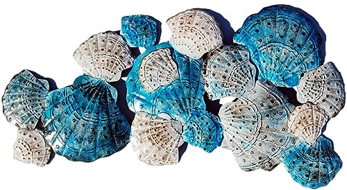 SEESTERN Shell Muscheln Metall Wand Deko Verzierung Hänge Wand Dekoration 82cm /FBA_2304