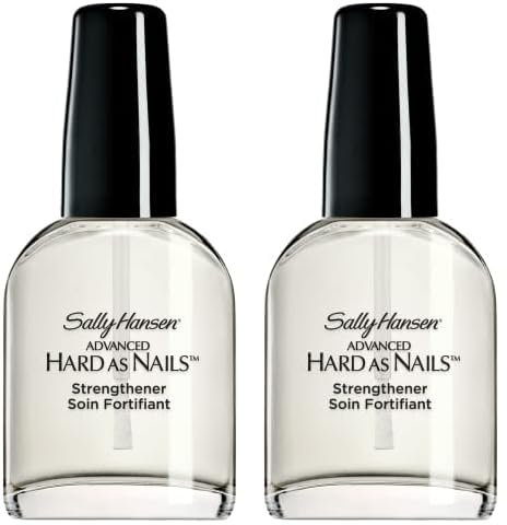 Sally Hansen Advanced Hard as Nails Strengthener, 13.3ml (Pack of 2)