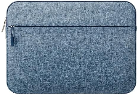 jooeer 14 Inch Laptop Sleeve Case Compatible with MacBook Pro M2 M1 A2779 A2442 2023-2021 Chromebook Notebook 14, Slim Shockproof Padded Cover Bag with Pocket for Women Men, Blue