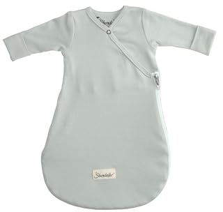 Sterntaler Unisex Baby Innenschlafsack 50cm Edda Schlafsack, helltürkis, 50