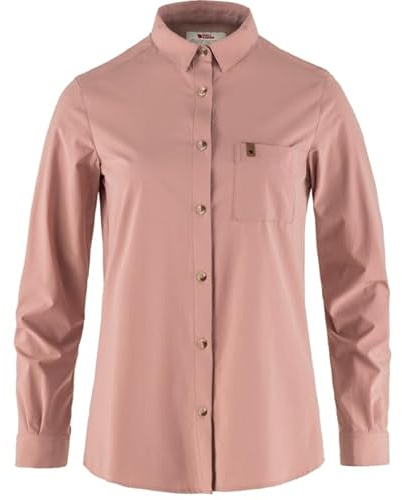 Fjällräven Damen Övik Lite LS Hemd, Dusty Rose, L