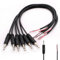 RUNCCI-YUN Connecteur Jack 3.5 TRS 3 Pôles, Câble Audio Stéréo 3.5mm à Souder, pour Réparation de Câble Audio (30 cm)