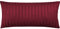 Pure Label Mako Satin Damast Streifen Kopfkissenbezug 40x80 cm aus 100% Baumwolle in rot| Traumhaft weicher Kissenbezug passend zu unseren Bettwäsche Sets