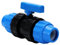 FIFIBANG Raccordo per Tubo PE 25 mm, Raccordo a Compressione 25mm in Plastica PP Raccordo a Vite per Sistemi di Approvvigionamento Idrico e Irrigazione, 1 Pezzi