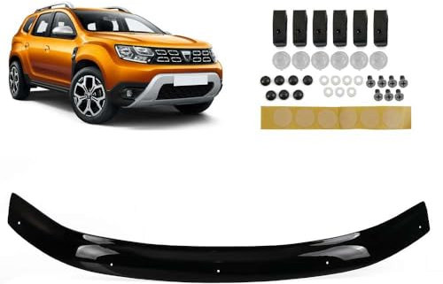 ROBUST Bonnet Wind Stone Deflector Protector Guard for Dacia Duster 2018-2024
