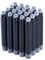 AIBelire Fountain Pen Ink Cartridges- Black - 20 Standard International Ink Cartridges - 2.6mm Bore Diameter - Refill Size Fits A Wide Range of Fountain Pens