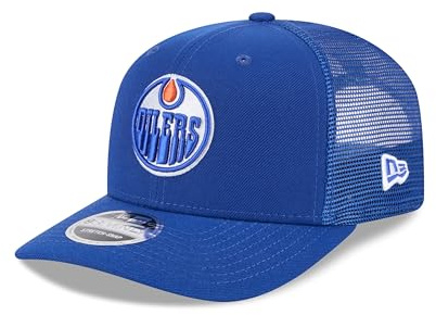 New Era 9Seventy Stretch-Snap NHL Trucker Kappe mit gebogenem Schirm Heritage-Style Snapback Mütze