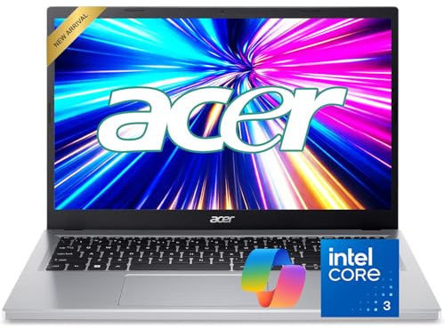 acer Aspire 15 Laptop for Home & Work, Intel Core 3 N355(Beat i7-1165G7), 15.6” FHD, 16GB DDR5 RAM, 1.1TB Storage(128GB UFS+512GB SSD+500GB External Drive),Wi-Fi 6, Windows 11, WOWPC Bundle, no Mouse