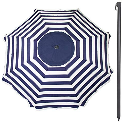 AKTIVE Sombrilla Playa d240 cm con protección uv30 (62112)
