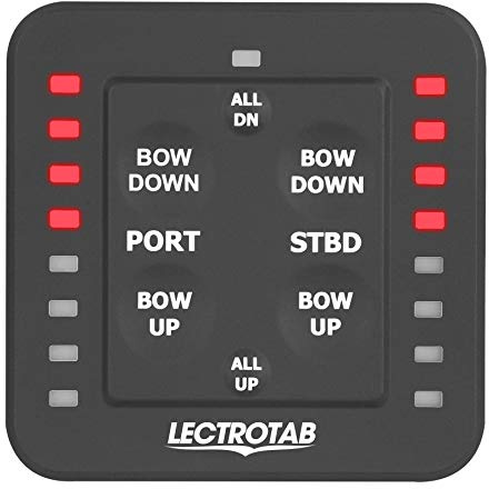 SLC-11 LED One-Touch Leveling Trim Tab Control for Lectrotab and Other Brands