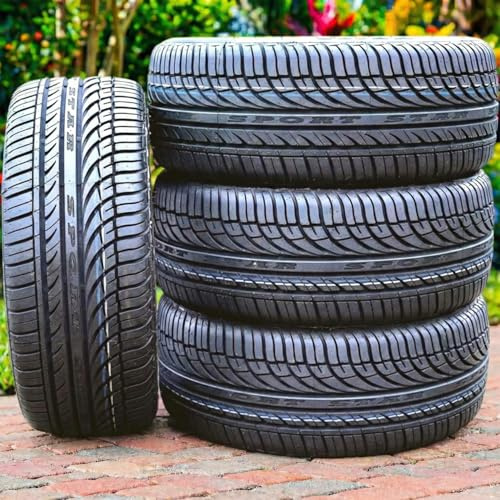 Set of 4 (FOUR) Fullway HP108 All-Season Passenger Car Performance Radial Tires-185/60R15 185/60/15 185/60-15 84H Load Range SL 4-Ply BSW Black Side Wall UTQG 380AA
