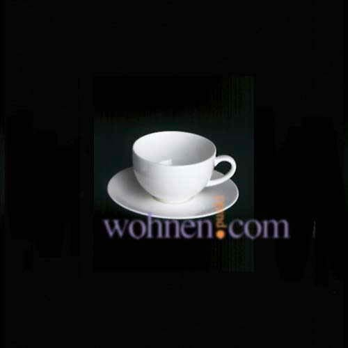 Espresso- / Mokka Untertasse zu 0,11 l Form Classic rund weiß