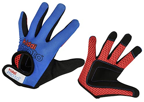 KIDDIMOTO Kinder Fahrrad-Vollfinger-Handschuhe - für Kinderfahrrad, Laufrad, Roller und Skateboard (Handschuhe für Mädchen und Jungen) | In verschiedenen Größen & Ausführungen erhältlich