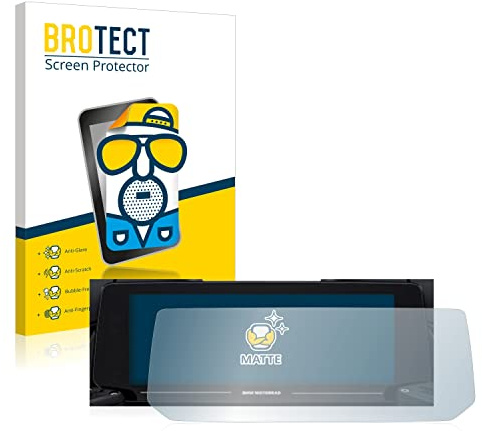 BROTECT Schutzfolie für BMW R 1250 RT 2021 Connectivity TFT 10.25 | Entspiegelnder Displayschutz Made in Germany Matte Displayschutz-Folie Anti-Reflex Anti-Fingerprint Einfache Montage