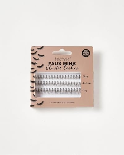 Technic 60 Individual Faux Mink Cluster Lashes