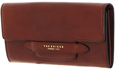 The Bridge Lucrezia Ladie's Wallet Marrone TB 14