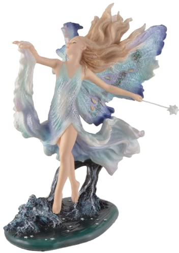 Fee mit Sternenstab - Where moonbeams Fall Designer:Josephine Wall, hergestellt by Veronese