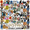 Harry Potter 100 Ct. Sticker Pack Bundle Die Cut Vinyl Large Deluxe Stickers Variety Pack - Laptop, Water Bottle, Scrapbooking, Tablet, Skateboard, Indoor/Outdoor - Set of 100
