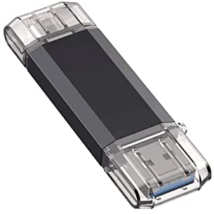 Neoreser Chiavetta USB 64 GB,Type C Pendrive USB3.0 Mini Penna USB 64 GB 2-in-1 OTG USB C Flash Drive 64GB Memoria USB Stick per Archiviazione Dati per PC, Laptop, Auto, TV, Smartphone Type C, Android