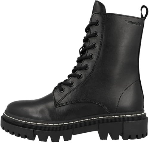 Tamaris Damen Stiefel Leder schwarz 36