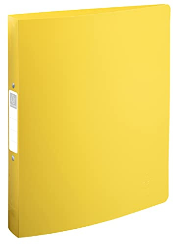Exacompta 54140E 12er Pack Ringbücher BeeBlue Recycling-Kunststoff 2 O-Ring-Mechanik DIN A4 Füllhöhe 30 mm Rücken 40 mm farbig sortiert Ringhefter Hefter ideal für Büro und Schule