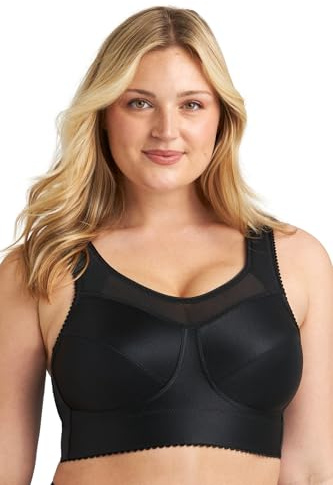 Miss Mary of Sweden Cotton Simplex Womens Non-Wired Low Impact Sports Bra