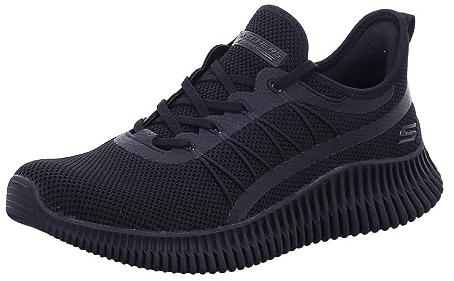 Skechers Damen BOBS GEO New Aesthetics Oxford, Schwarz, 41 EU