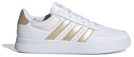 adidas Breaknet 2.0 Shoes Homme Chaussures, Cloud White Wonder Gold Cloud White, 36 2/3 EU