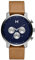 MVMT Chronograph Quarz Uhr für Herren mit Braunes Lederarmband - 28000288-D