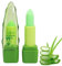 Aloe Vera Lippenbalsam Magic Temperature Farbwechsel Aloe Vera Lippenstift 99% Natürlicher Aloe Vera Jelly Lipstick Lipgloss Durchsichtig Langanhaltende Feuchtigkeitscreme