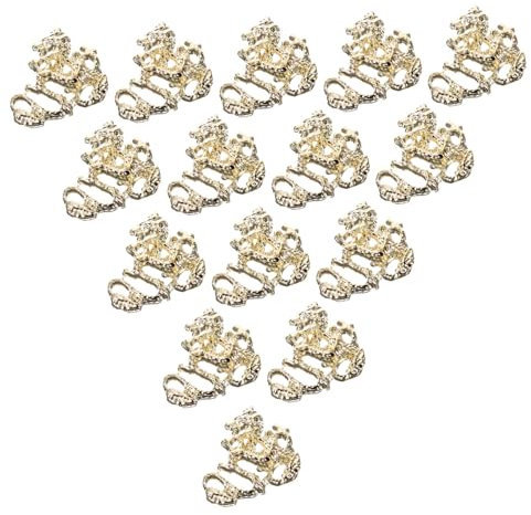 Beaupretty 20pcs Dragon Nail Art Charms Metal Nail Jewelry Art Decoration Charms Jewelry for Decoration
