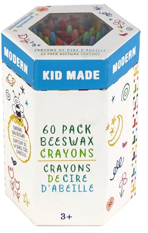 Kid Made Modern 60 Stück Bienenwachsmalstifte