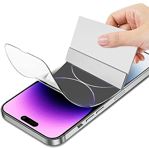 3 Pack TPU Screen Protector for iPhone 8 Plus, Full Coverage HD Clear Flexible TPU Film for iPhone 8 Plus - Bubble Free, Self-Repairing, Easy Installation