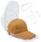 ZDDGNN Cap Waschmaschinen Form,Zusammenklappbares Cap Washer für Baseballkappen,Baseball Cap Waschen Form,Baseballkappe Waschform mit Netzkäfig für Waschmaschine & Geschirrspüler（Weiß）