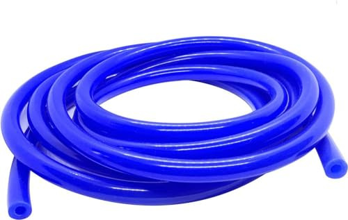 FarDeer Tuyau Silicone,5 mm de diamètre intérieur x 10 mm- 3M Haute Température Tuyau à Vide en Silicone,Haute Performance Auto Tube à Vide pour Utilisation Avec Radiateur de Véhicule