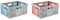 keeeper 2 x Stabile Profi-Klappbox mit Soft-Touch Griffen, 48 x 34,5 x 23,5 cm, 32 l, Lea, Colour Mix Set