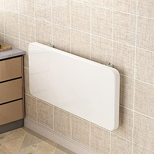 ASerZenith An der Wand montierter Esstisch, Klappbarer, an der Wand montierter Klapptisch, Robuster, an der Wand montierter Klapptisch, Klappschreibtisch, Klappbarer Arbeitstisch/PC-Tisch/Kindertisch