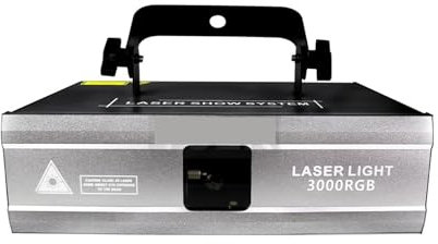 Luci da discoteca 3W DJ 3D Cartoon Pattern Proiettore Laser A Luce Laser DMX DJ Party Luce Laser Laser RGB For Feste Discoteca KTV Bar Luci Da Palco Per DJ Club Brithday KTV Festival Home