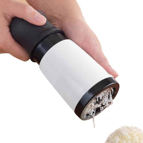 Rallador De Queso Rotativo De Mano,Rallador De Queso Rotativo Manual | Ralladores rotativos para molinillo de queso de acero inoxidable | Trituradora de queso portátil, utensilios de cocina para queso