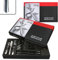 Justinus Style Art 60tlg Komplett-Besteck-Set I für 12 Personen I weiches & abgerundetes Design I aus rostfreiem poliertem 18/10 Edelstahl & Klingenstahl I Gabel, Messer & Löffel