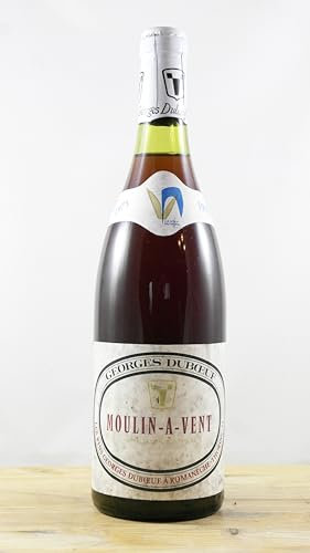 Moulin à Vent Goerges Duboeuf Bouteille de Vin Millésime 1975