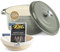 Ottia Gusseisen Topf brot backen [inkl. Gärkorb] - Emaille Topf 26cm - Ideale Brotbackform, Brotbacktopf, Schmortopf mit Deckel & Aromanoppen, Bratentopf - auch für Induktion | Händler aus Hamburg