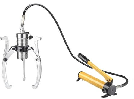 Split Hydraulischer Zahnradabzieher Set, Lagerabzieher 2- oder 3-Backenabzieher mit Handpumpe, Split-Lagerabzieher für Langstrecken